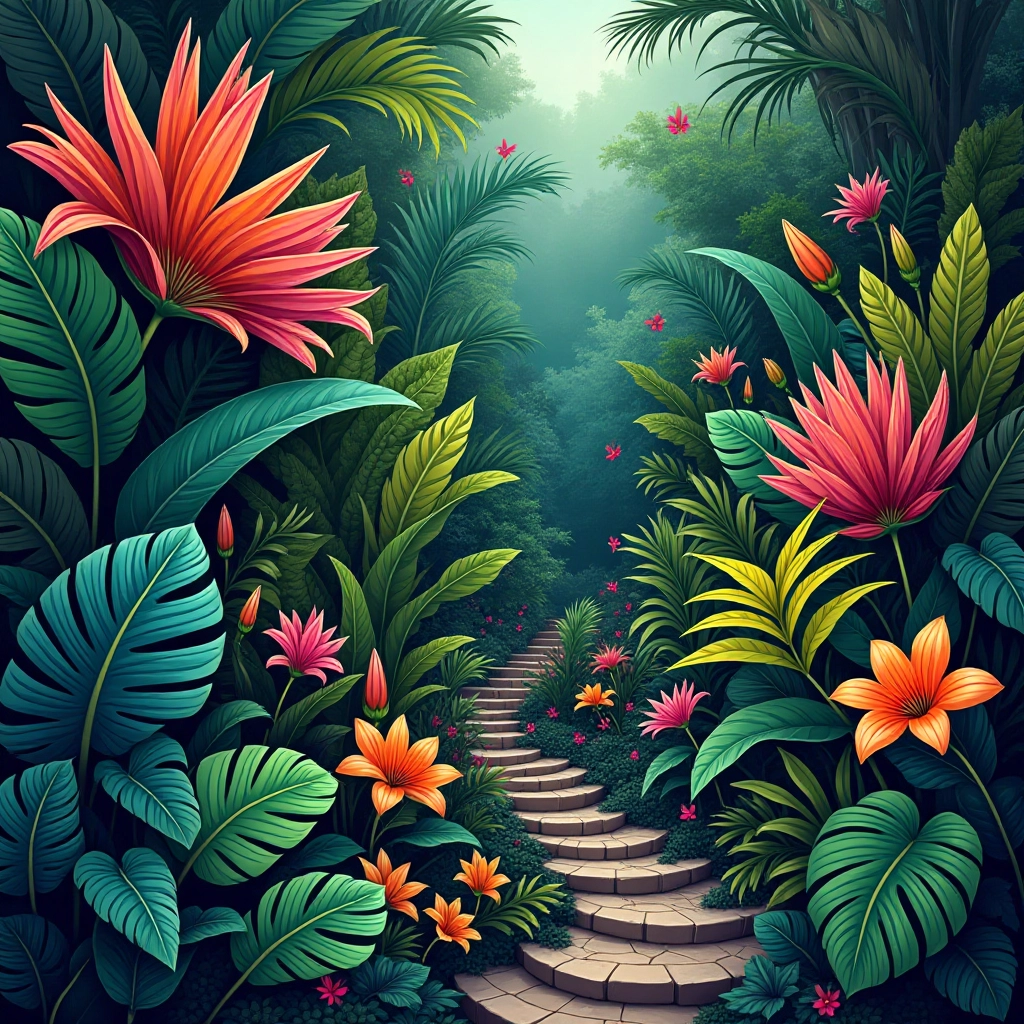 Enchanted Jungle Path